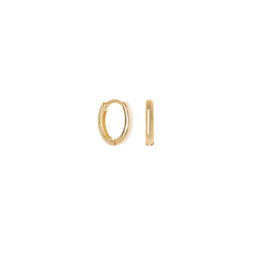 MJ 18k Gold Hoop