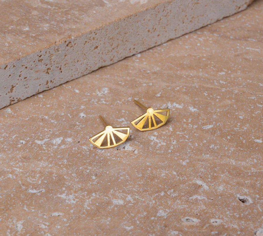Zoe 18k Gold Earrings