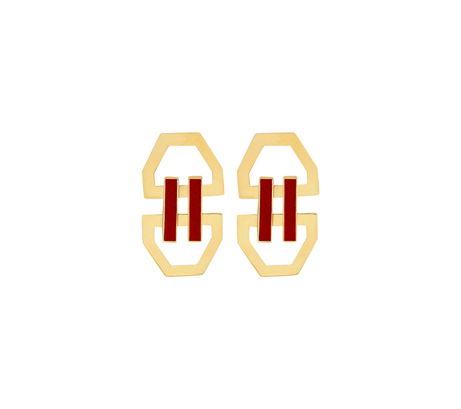 Shaha Gold Earrings