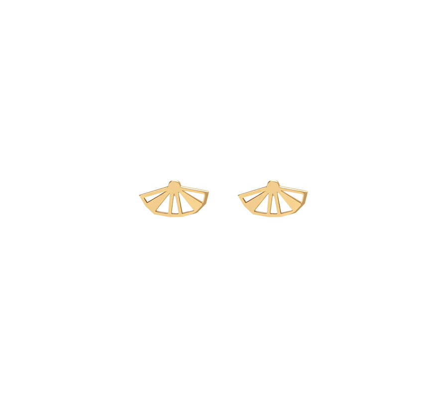 Zoe 18k Gold Earrings
