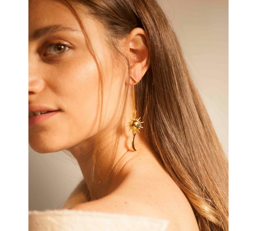 Peggy Earrings In Gold